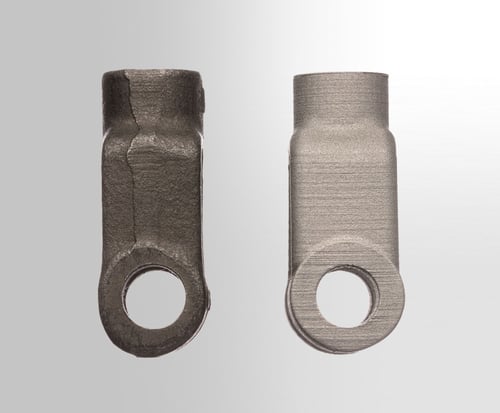 metaal 3d printen brown green part