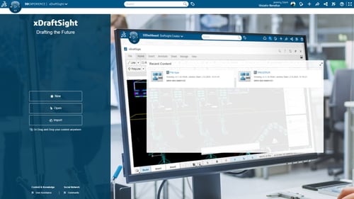 DraftSight op het 3DEXPERIENCE Platform heet xDraftSight in 2025